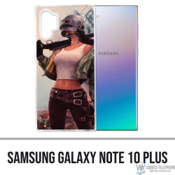 Custodia per Samsung Galaxy Note 10 Plus - Ragazza PUBG