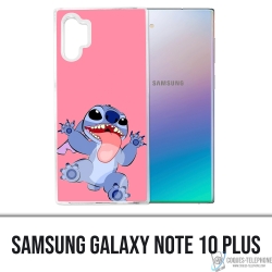 Funda Samsung Galaxy Note 10 Plus - Puntada de lengüeta