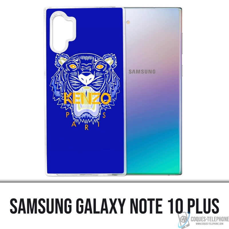 Samsung Galaxy Note 10 Plus case - Kenzo Blue Tiger