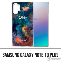 Custodia per Samsung Galaxy Note 10 Plus - Nuvola di colore bianco sporco