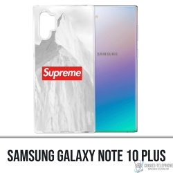 Coque Samsung Galaxy Note 10 Plus - Supreme Montagne Blanche