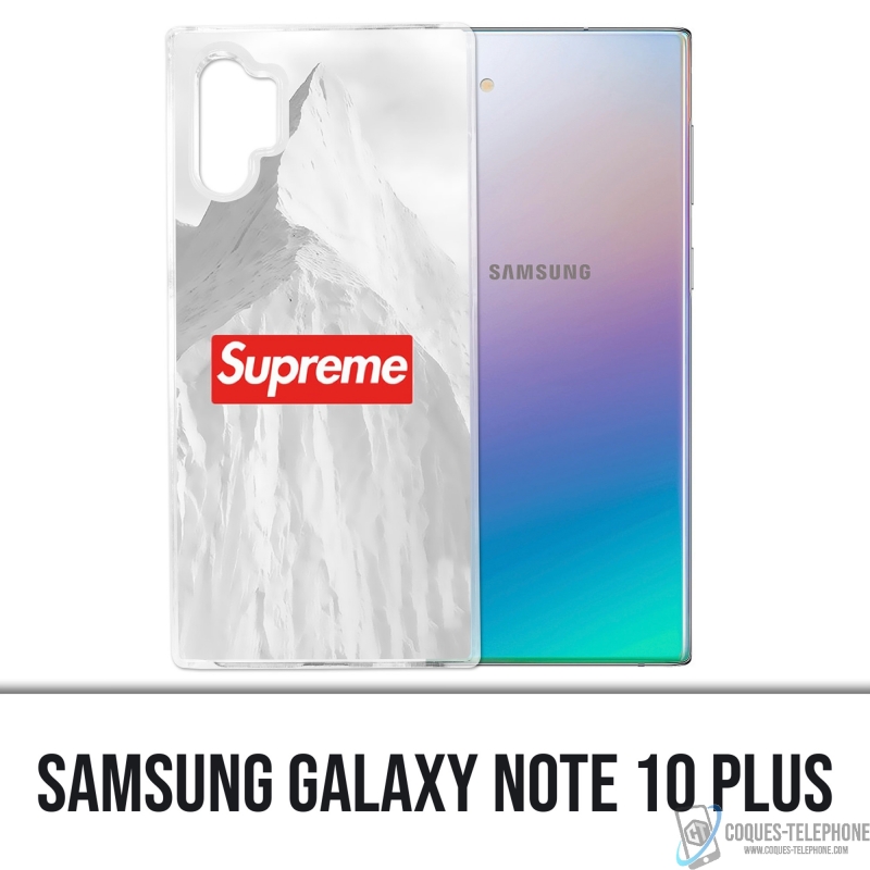 Samsung Galaxy Note 10 Plus Case - Supreme White Mountain
