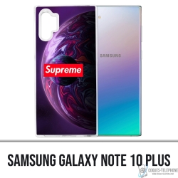 Coque Samsung Galaxy Note 10 Plus - Supreme Planete Violet