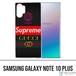 Custodia Samsung Galaxy Note 10 Plus - Versace Supreme Gucci