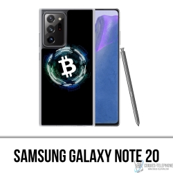 Custodia Samsung Galaxy Note 20 - Logo Bitcoin