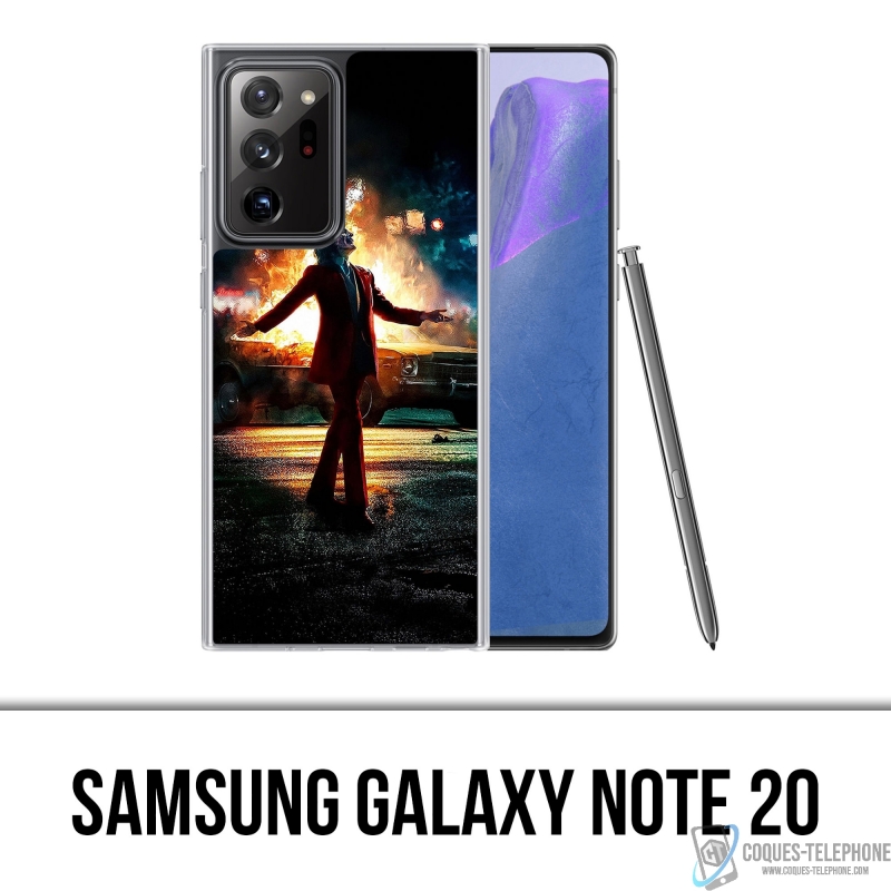 Samsung Galaxy Note 20 case - Joker Batman On Fire
