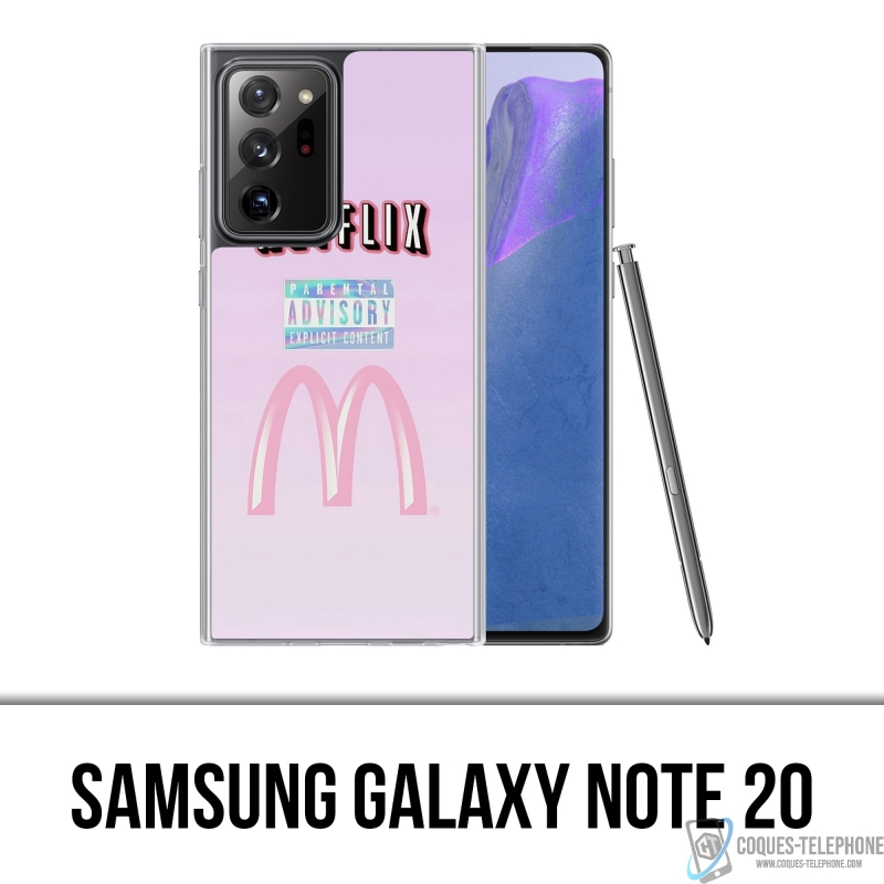 Funda Samsung Galaxy Note 20 - Netflix y Mcdo