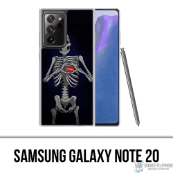 Coque Samsung Galaxy Note 20 - Coeur Squelette
