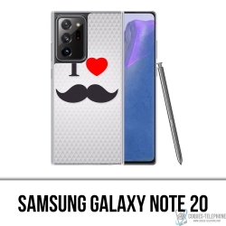 Coque Samsung Galaxy Note 20 - I Love Moustache