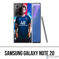 Coque Samsung Galaxy Note 20 - Messi PSG