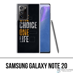Cover Samsung Galaxy Note 20 - Una scelta di vita