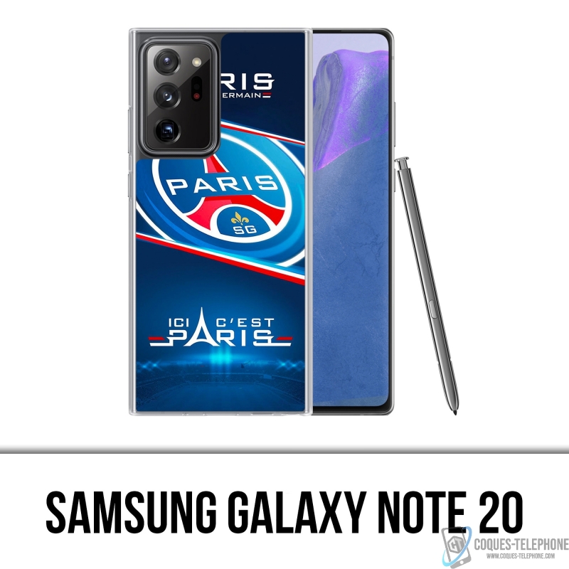Samsung Galaxy Note 20 Case - PSG Ici Cest Paris