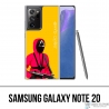 Coque Samsung Galaxy Note 20 - Squid Game Soldat Cartoon