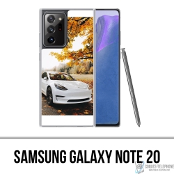 Coque Samsung Galaxy Note 20 - Tesla Automne