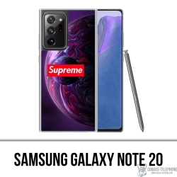Coque Samsung Galaxy Note 20 - Supreme Planete Violet