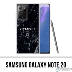 Samsung Galaxy Note 20 Case - Givenchy Schwarzer Marmor