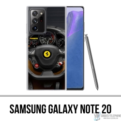 Coque Samsung Galaxy Note 20 - Volant Ferrari