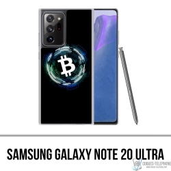 Custodia per Samsung Galaxy Note 20 Ultra - Logo Bitcoin