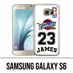 Coque Samsung Galaxy S6 - Lebron James Blanc