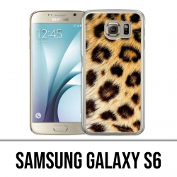 Samsung Galaxy S6 Hülle - Leopard