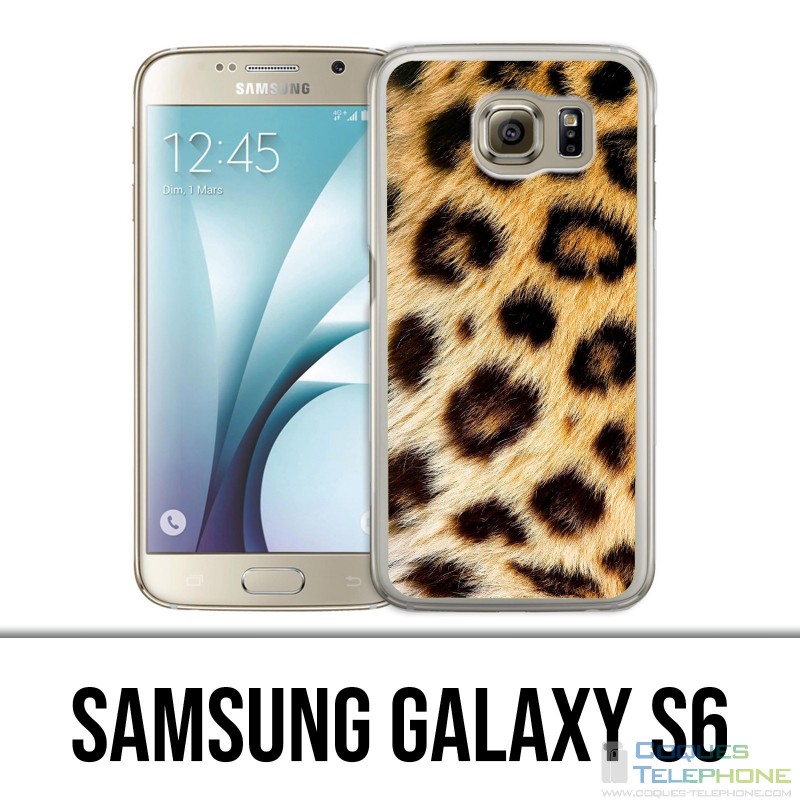 Samsung Galaxy S6 case - Leopard