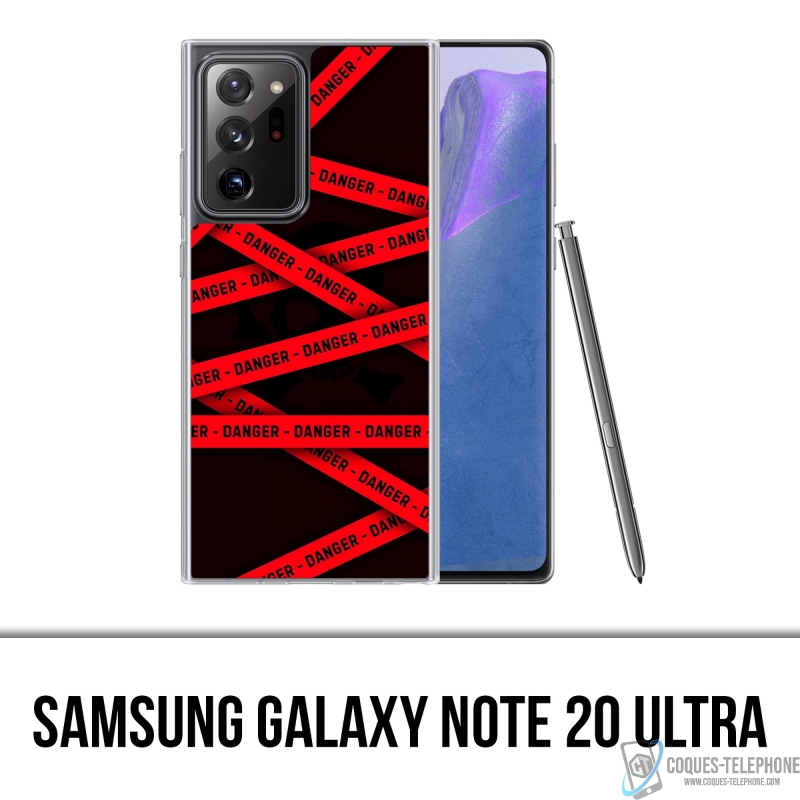 Samsung Galaxy Note 20 Ultra Case - Danger Warning
