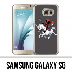 Coque Samsung Galaxy S6 - Licorne Deadpool Spiderman