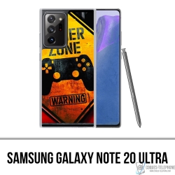 Coque Samsung Galaxy Note 20 Ultra - Gamer Zone Warning