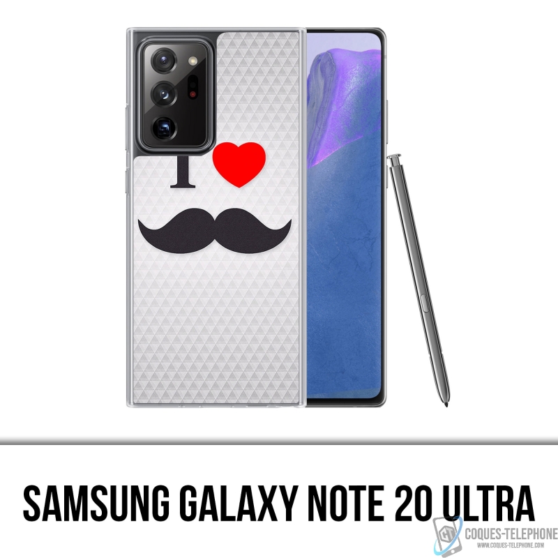 Samsung Galaxy Note 20 Ultra Case - I Love Mustache