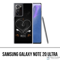 Coque Samsung Galaxy Note 20 Ultra - I Love Music