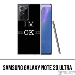 Samsung Galaxy Note 20 Ultra Case - Im Ok Broken