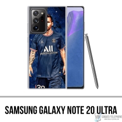 Coque Samsung Galaxy Note 20 Ultra - Messi PSG Paris Splash