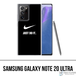 Coque Samsung Galaxy Note 20 Ultra - Nike Just Do It Noir