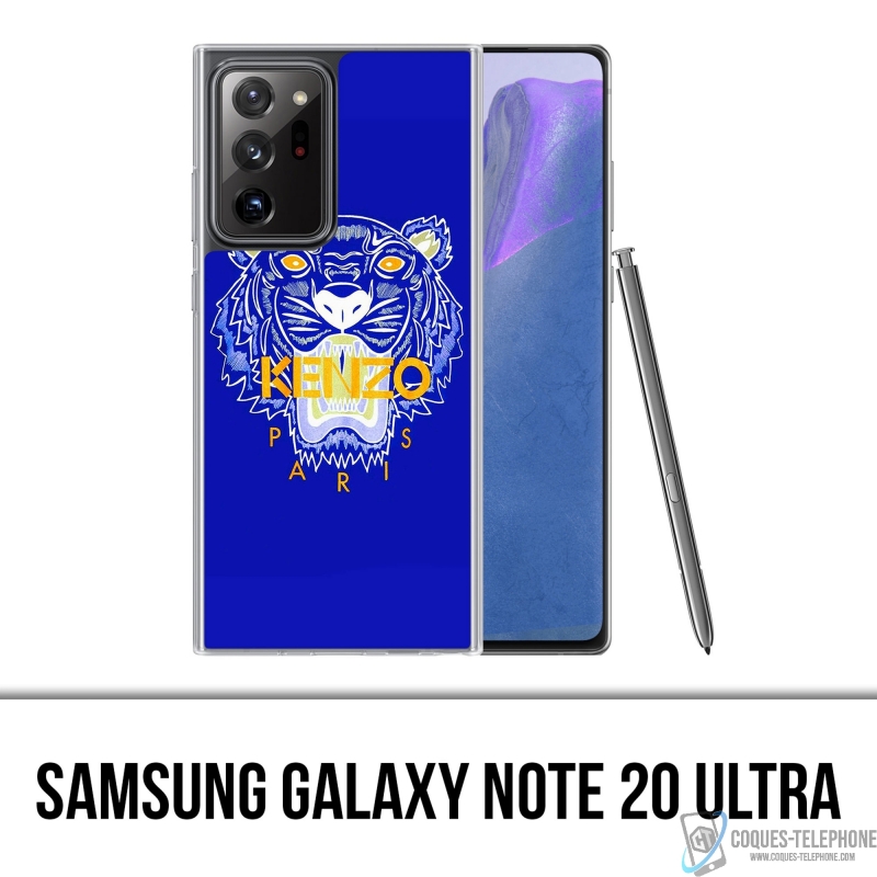 Coque Samsung Galaxy Note 20 Ultra - Kenzo Tigre Bleu