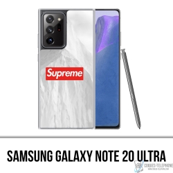 Coque Samsung Galaxy Note 20 Ultra - Supreme Montagne Blanche