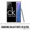 Custodia Samsung Galaxy Note 20 Ultra - Logo Calvin Klein Nera