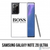 Coque Samsung Galaxy Note 20 Ultra - Hugo Boss Blanc