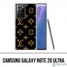 Funda Samsung Galaxy Note 20 Ultra - Louis Vuitton Gold