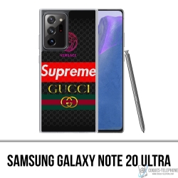 Funda Samsung Galaxy Note 20 Ultra - Versace Supreme Gucci
