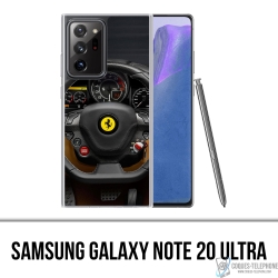 Coque Samsung Galaxy Note 20 Ultra - Volant Ferrari