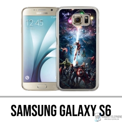 Cover Samsung Galaxy S6 - Avengers Vs Thanos