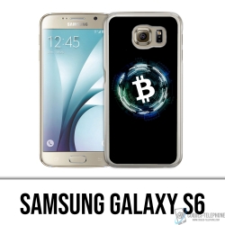 Custodia per Samsung Galaxy S6 - Logo Bitcoin