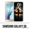 Custodia per Samsung Galaxy S6 - Joker Batman in fiamme