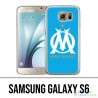 Samsung Galaxy S6 case - Logo Om Marseille Bleu