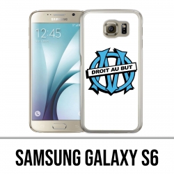 Coque Samsung Galaxy S6 - Logo Om Marseille Droit Au But