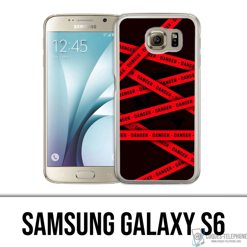 Samsung Galaxy S6 case - Danger Warning