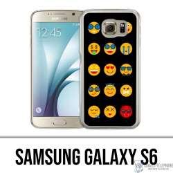 Custodia per Samsung Galaxy S6 - Emoji