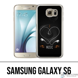 Cover Samsung Galaxy S6 - Amo la musica
