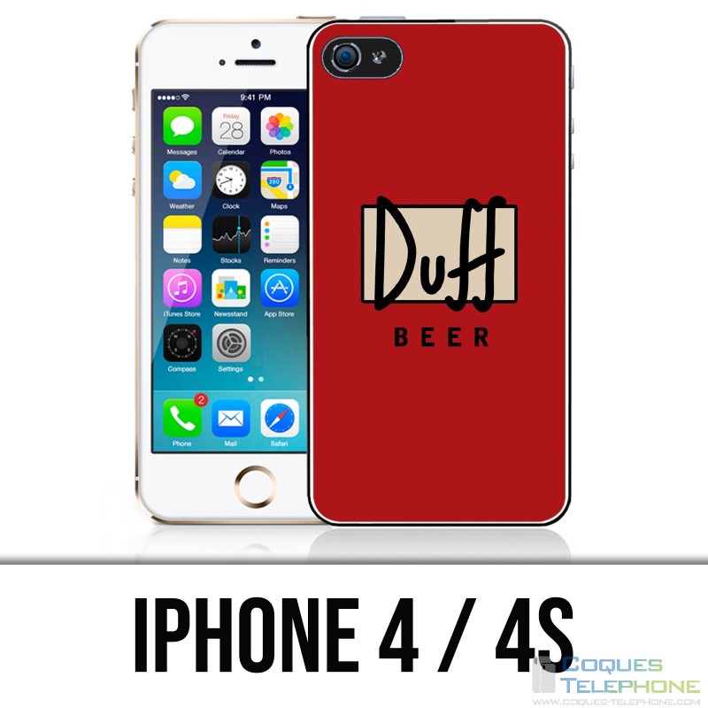 Coque iPhone 4 / 4S - Duff Beer
