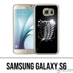 Funda Samsung Galaxy S6 - Logotipo de Attack On Titan